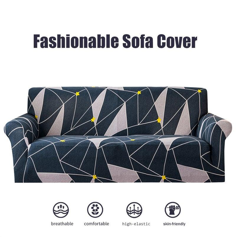 Housses de canapé géométriques extensibles à carreaux pour salon, housses de canapé élastiques, housses de canapé, de fauteuil, serviette 1 2 3 4 places pour canapés, causeuses, fauteuils, meubles universels de salon