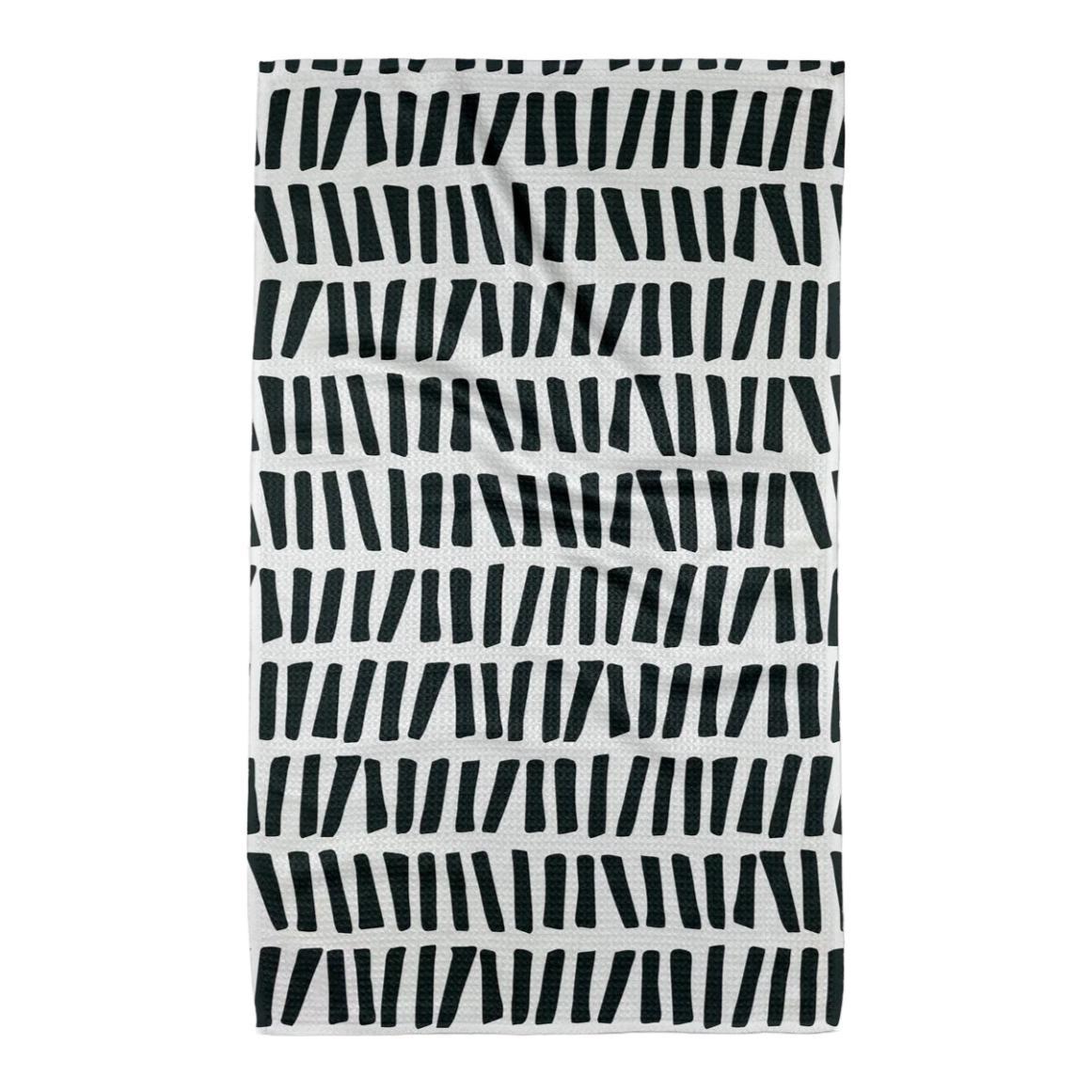 Torchon de cuisine Geometry House – « All Lined Up » (45 x 76 cm)