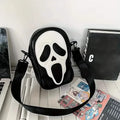 Sac à bandoulière motif crâne fantôme