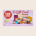 Carte cadeau numérique Farm to Pet