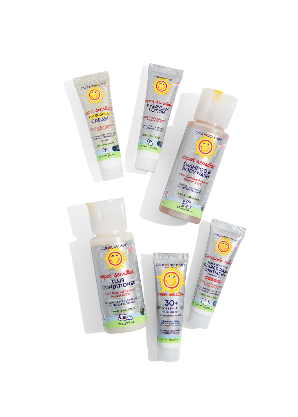 (Sans parfum) Trousse d'échantillons Super SensibleMC