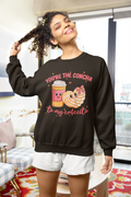 Sweat-shirt ras du cou Confortable « You're The Concha to My Cafecito » | Viva Mexico | 3 Couleurs