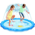 GLADLE Tapis de jeu gonflable avec jet d'eau de 152 cm