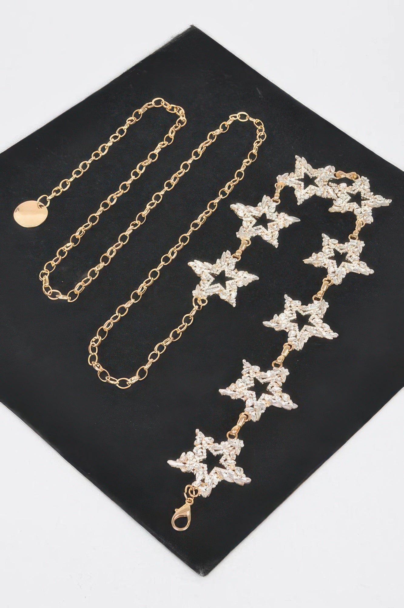 Ceinture à chaîne grande taille Glass Star