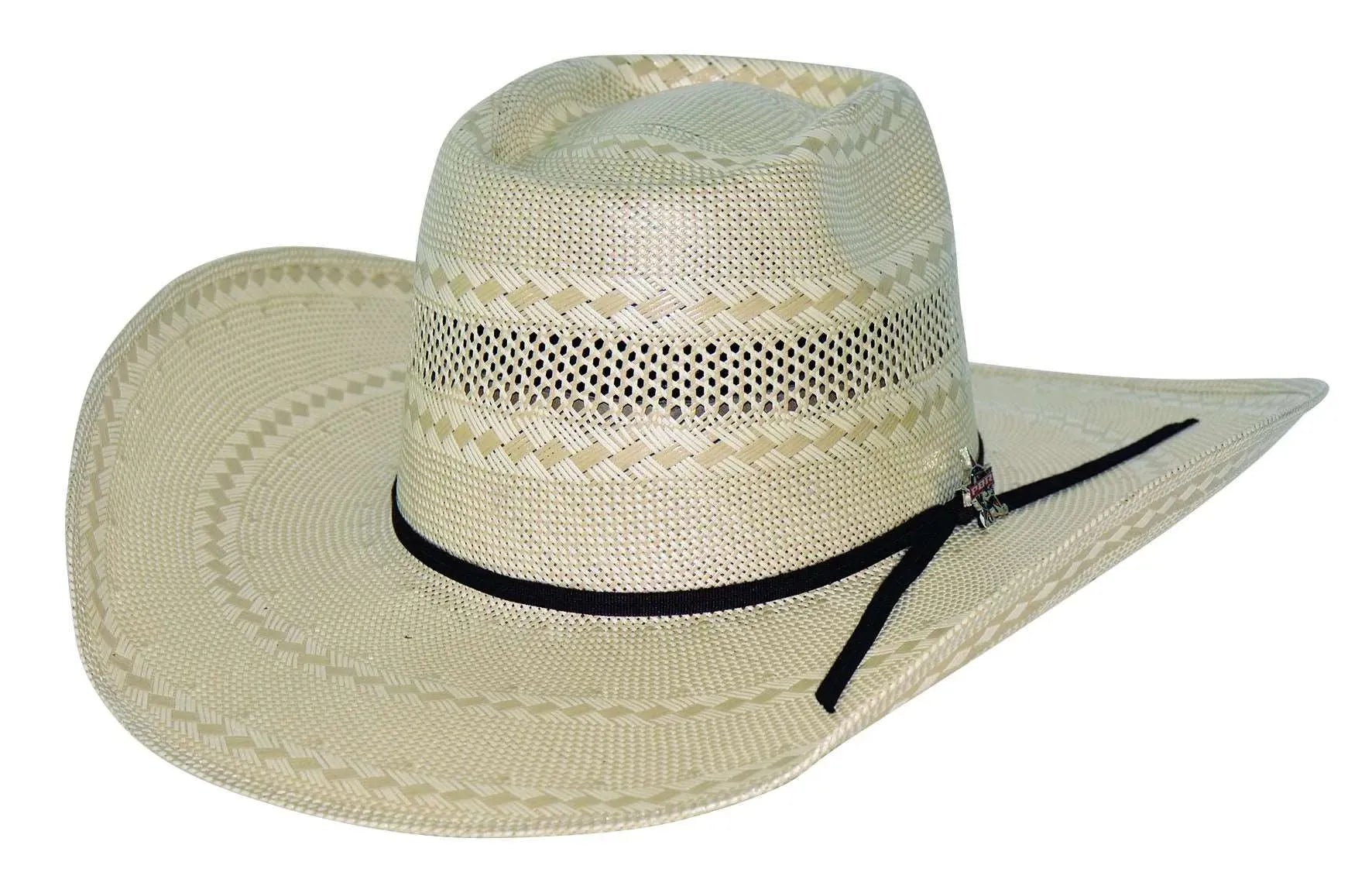 Bullhide Gleason - Chapeau de cowboy en paille (100X)