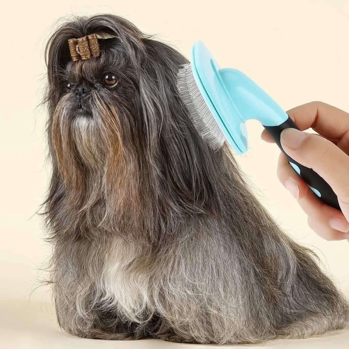 Brosse pour chien et chat Glendan - Brosse de toilettage pour animaux de compagnie