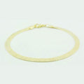 Bracelet maille chevrons en Gold Filled de 7,5 pouces