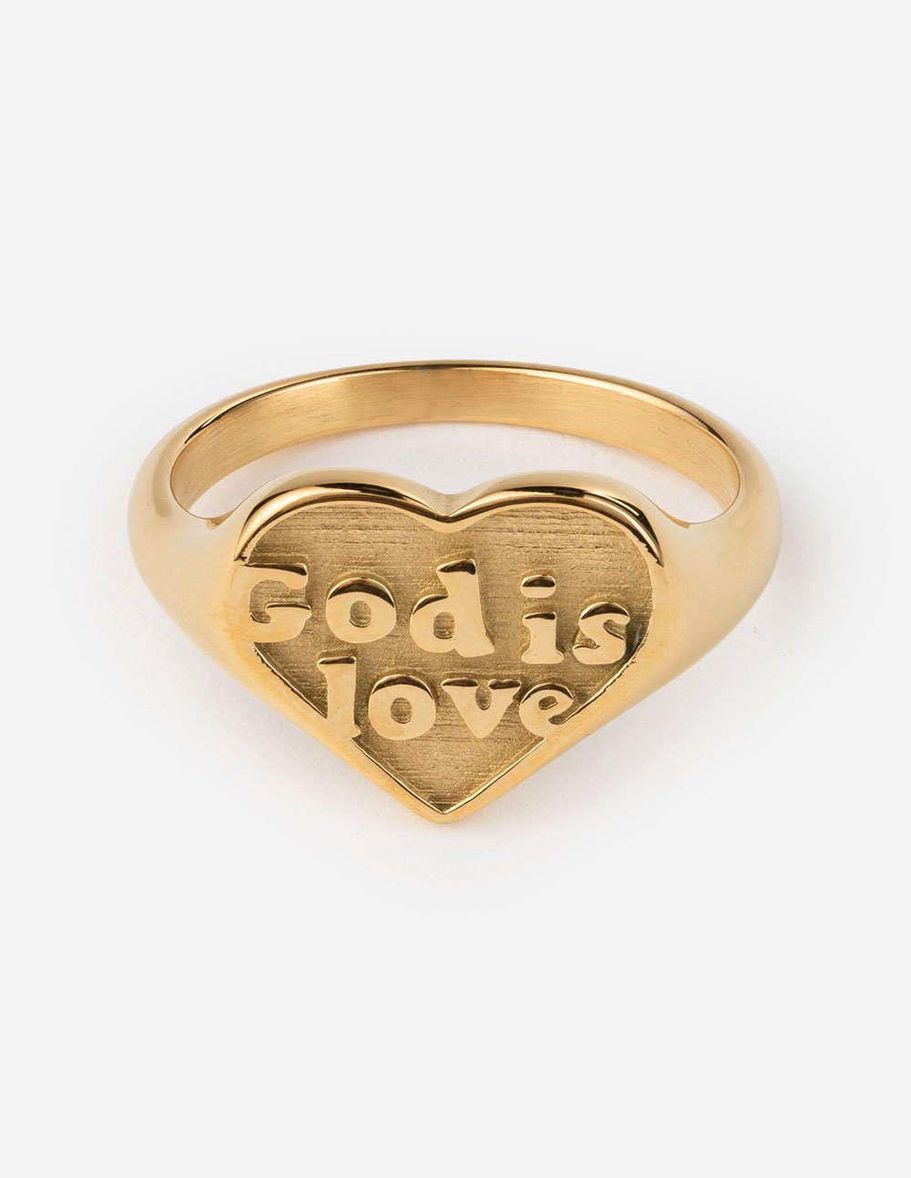 Bague Or Dieu est Amour