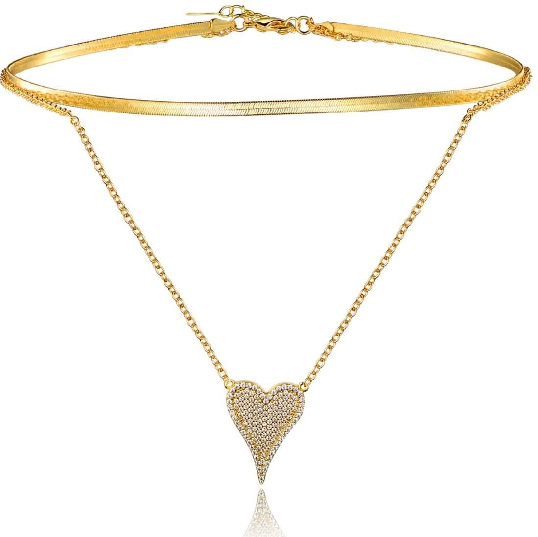 Pendentif Cœur en Or