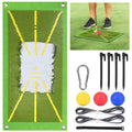 Tapis d'entraînement de golf pour la détection de l'élan et le retour sur la trajectoire de frappe