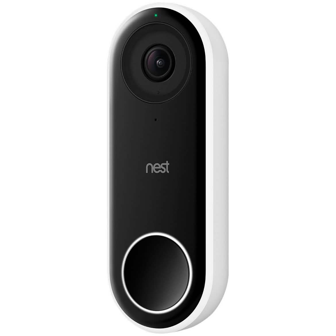 Google - Sonnette vidéo Wi-Fi intelligente Nest Hello