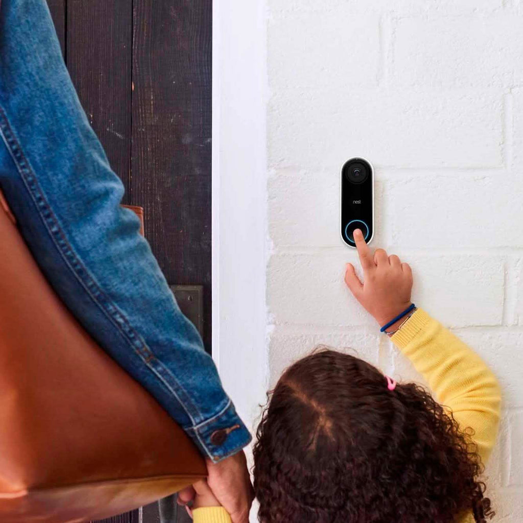 Google - Sonnette vidéo Wi-Fi intelligente Nest Hello