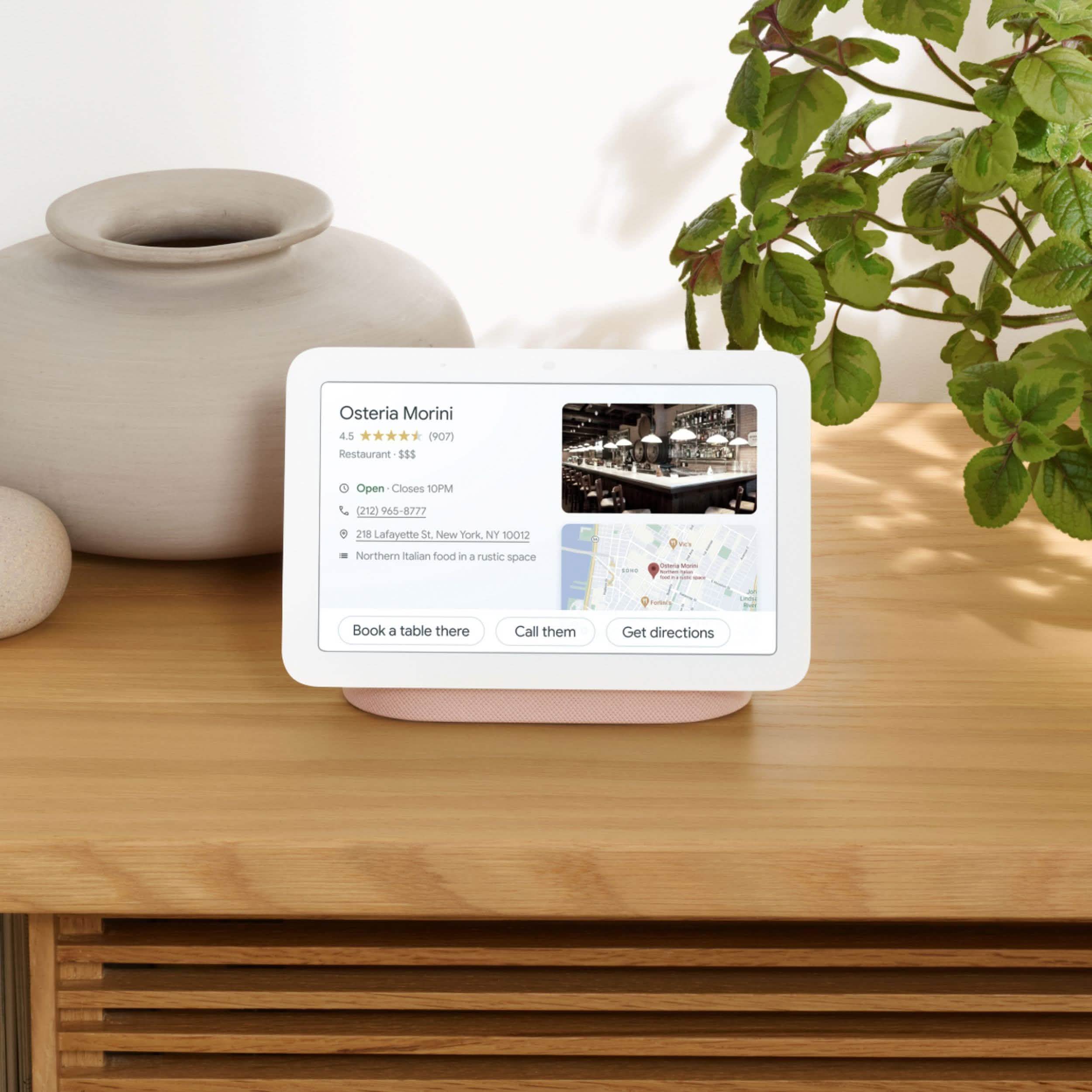 Google Nest Hub avec Google Assistant 2e génération