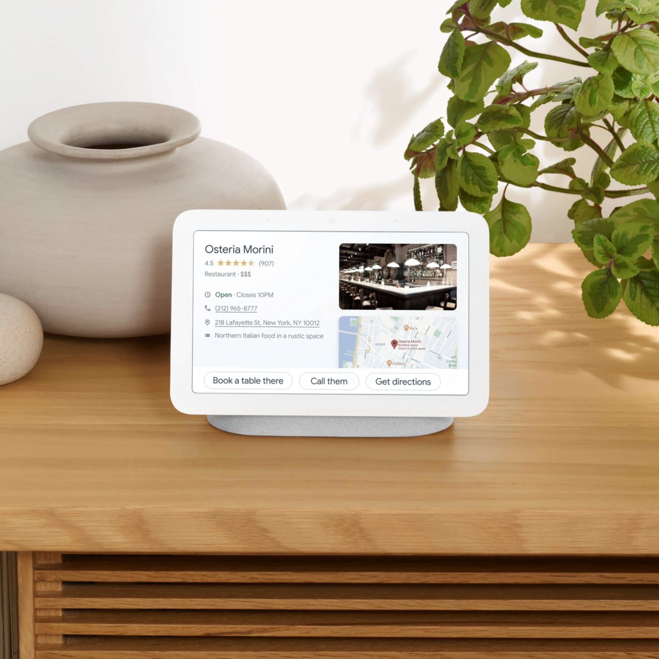 Google Nest Hub avec Google Assistant 2e génération
