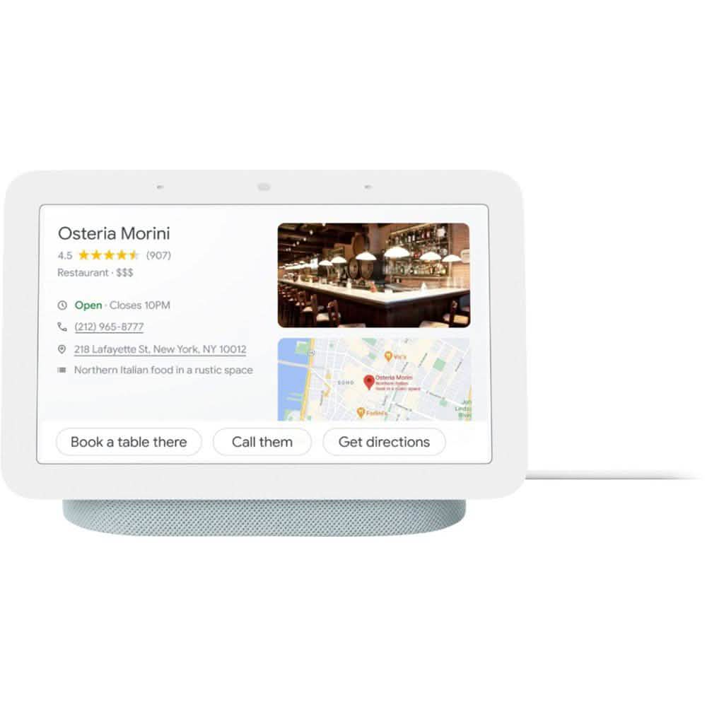 Google Nest Hub avec Google Assistant 2e génération