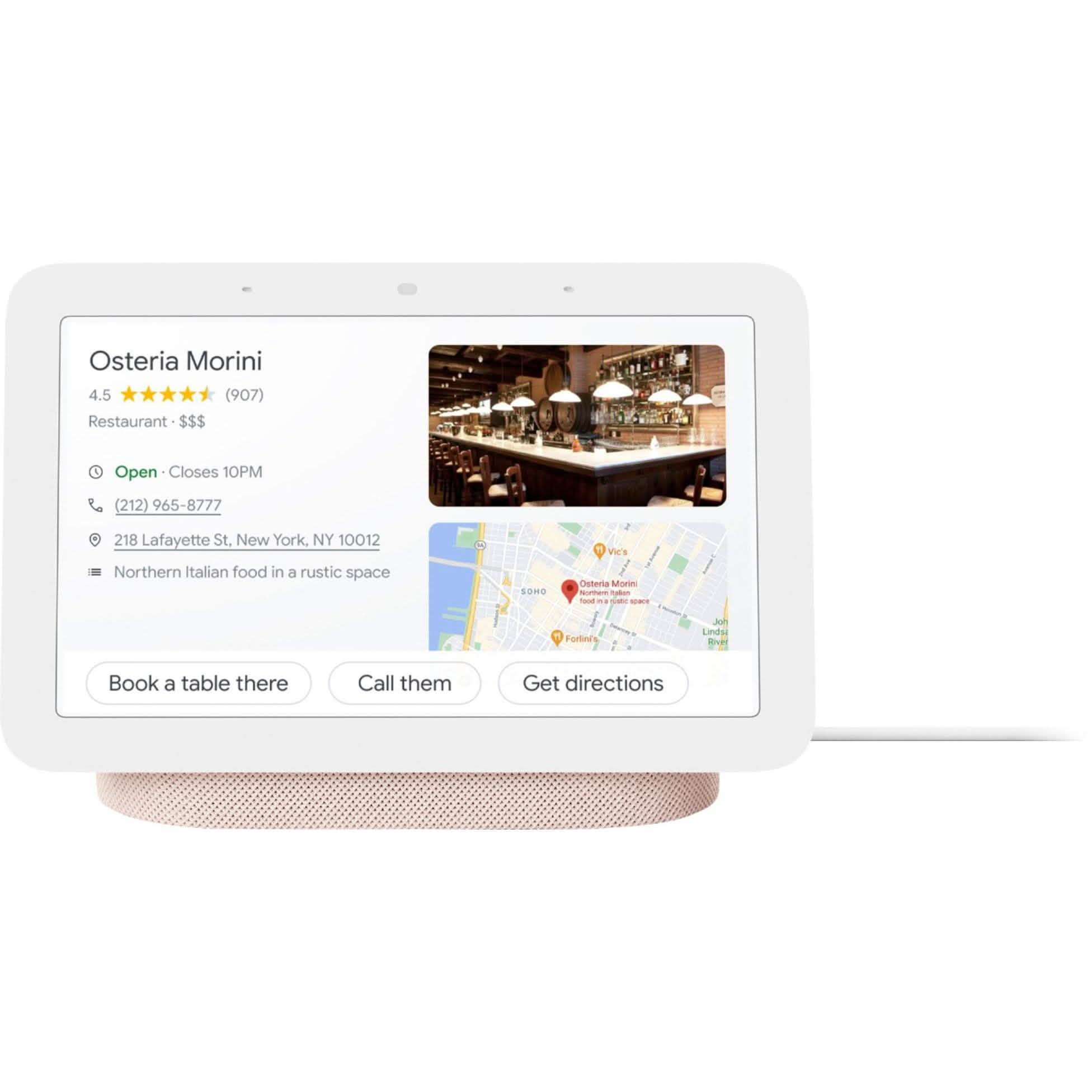 Google Nest Hub avec Google Assistant 2e génération