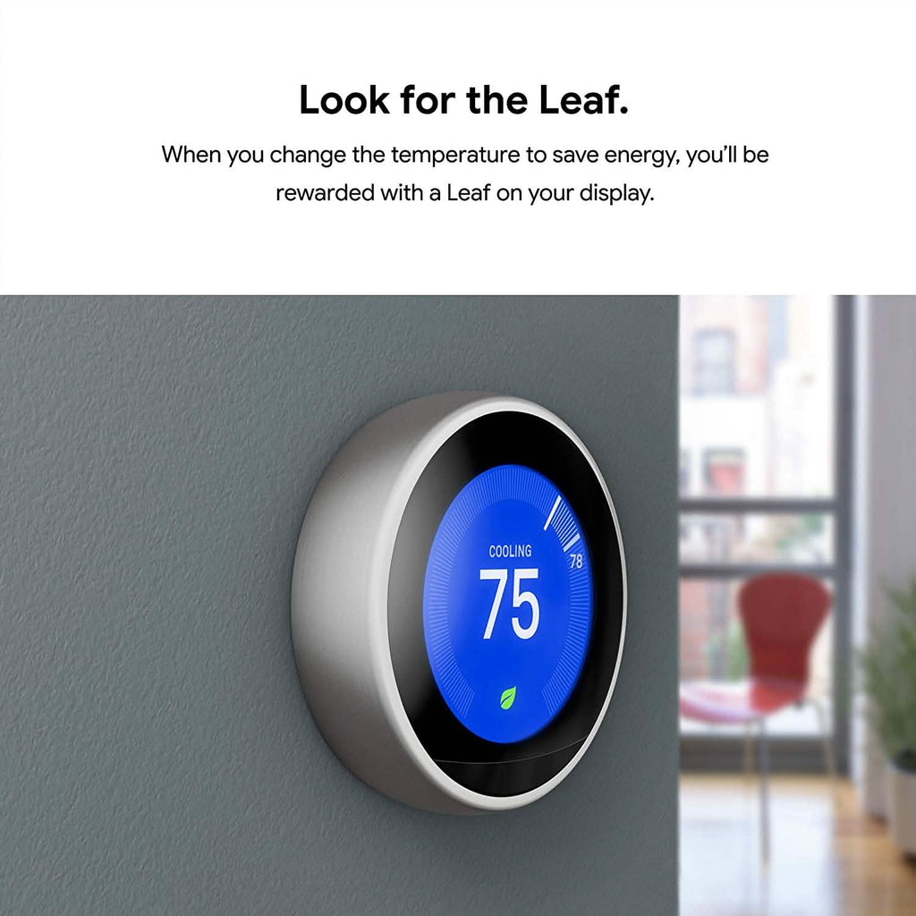 Google - Nest - Thermostat intelligent (3e génération)