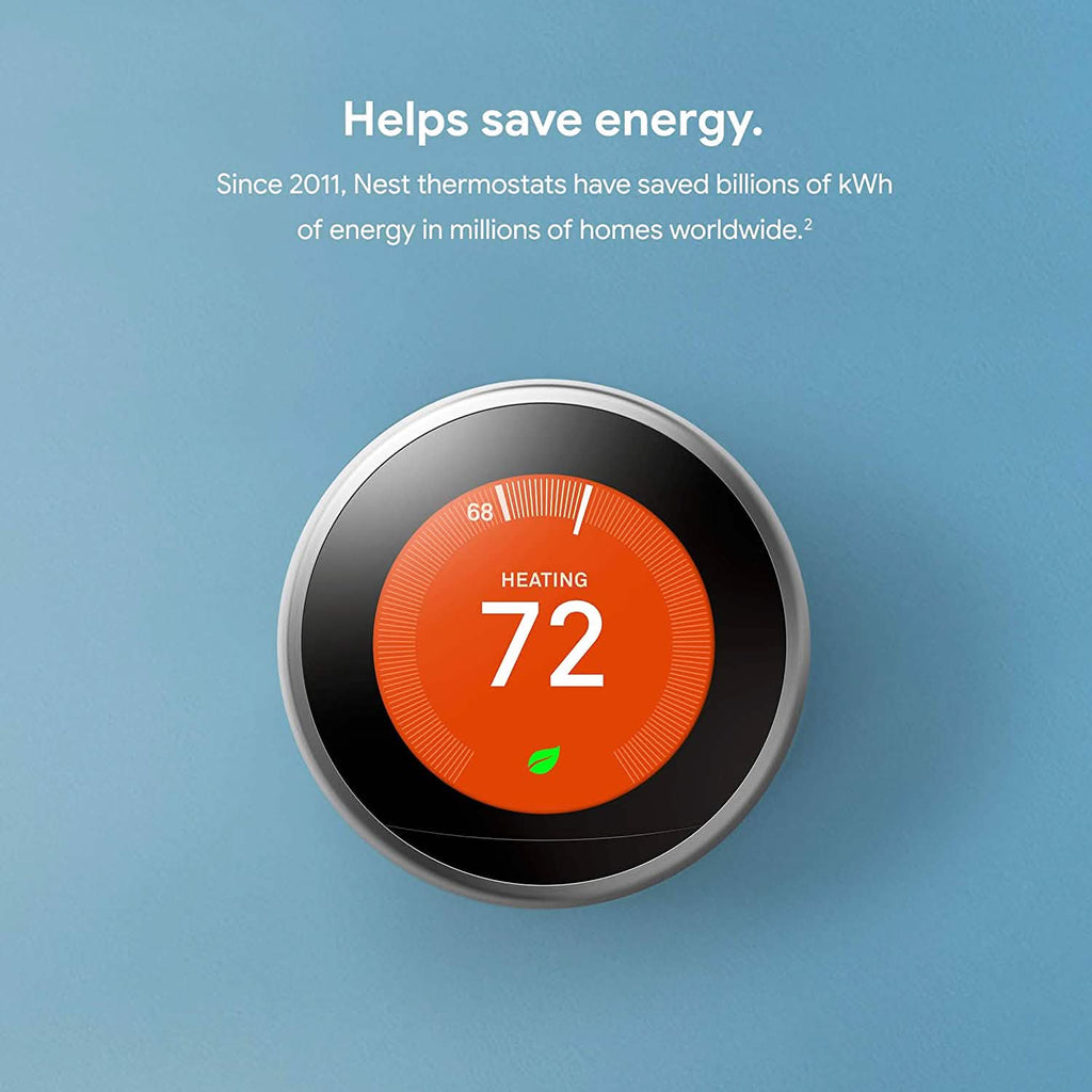 Google - Nest - Thermostat intelligent (3e génération)