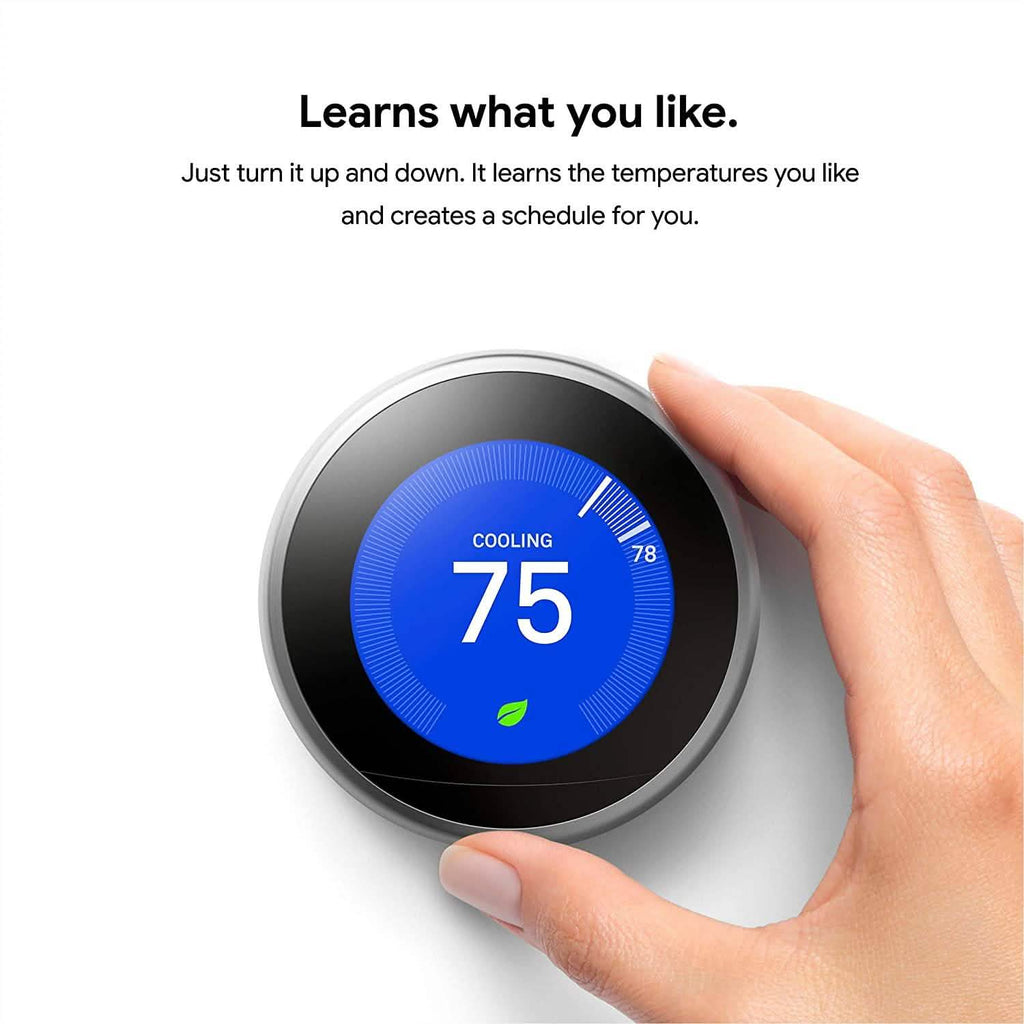 Google - Nest - Thermostat intelligent (3e génération)