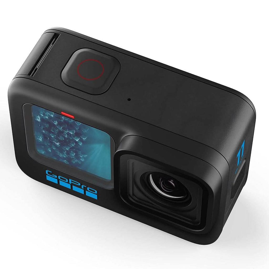 GoPro HERO11 Black - Caméra d'Action Étanche avec Vidéo Ultra HD 5.3K60, Photos 27MP, Capteur d'Image 1/1.9", Diffusion en Direct, Webcam, Stabilisation (Reconditionnée)
