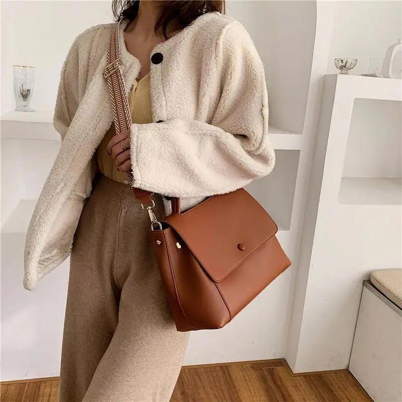 Magnifiques Sacs à Main Grande Capacité pour Femmes Sacs à Bandoulière en PU Sacs à Main Élégants pour Femmes