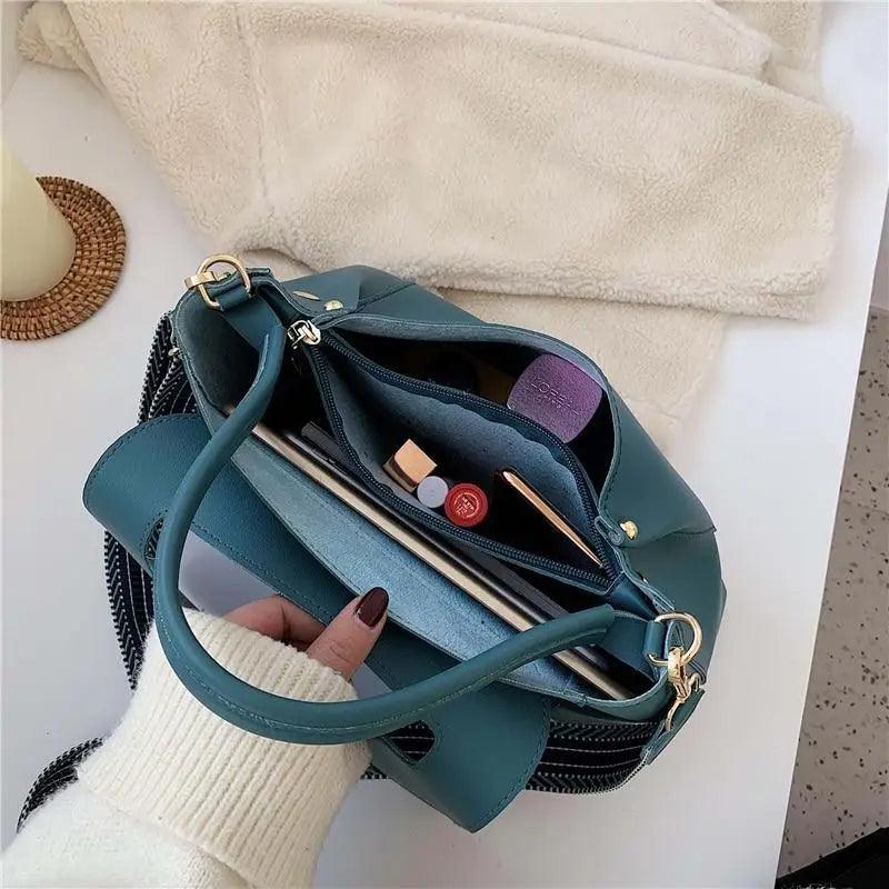 Magnifiques Sacs à Main Grande Capacité pour Femmes Sacs à Bandoulière en PU Sacs à Main Élégants pour Femmes