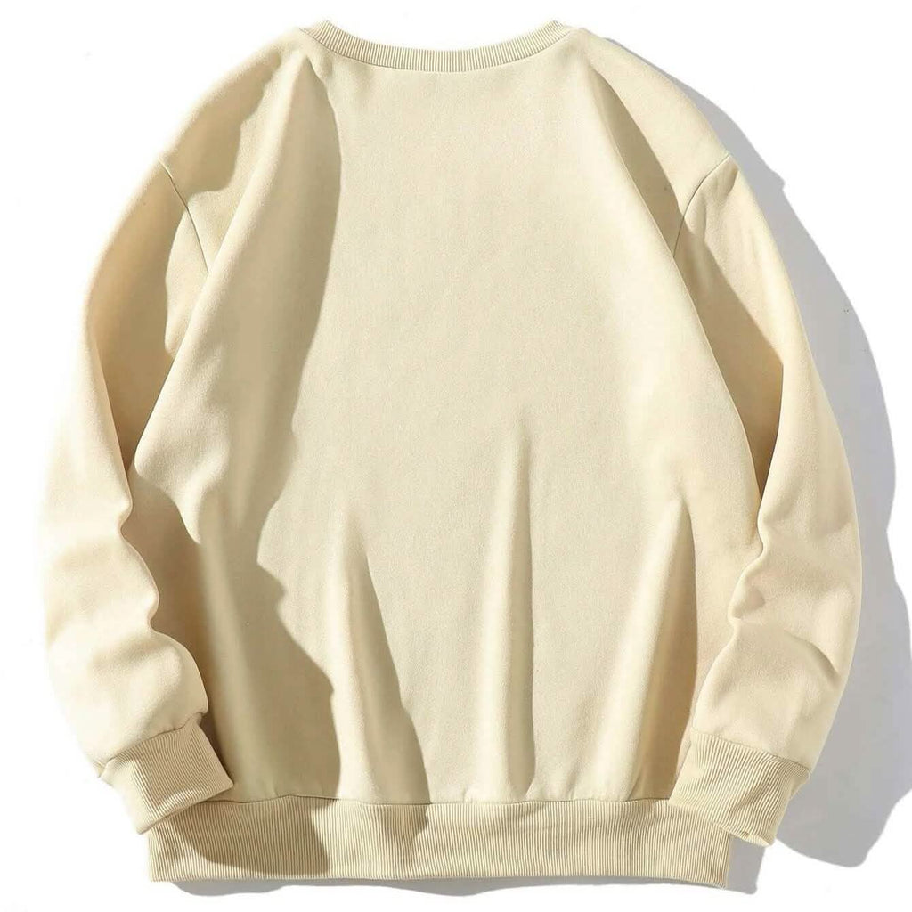 Sweat-shirt thermique imprimé graphique