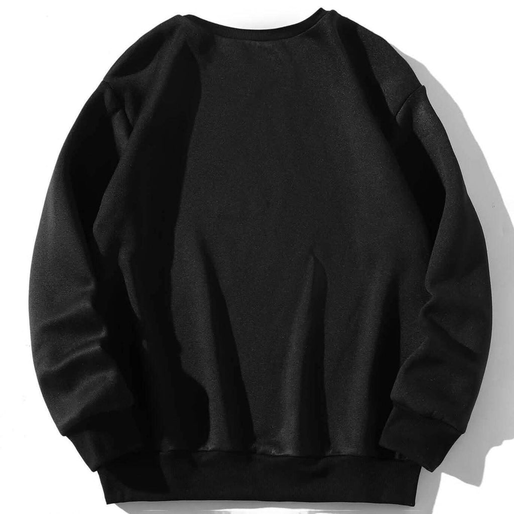 Sweat-shirt thermique imprimé graphique