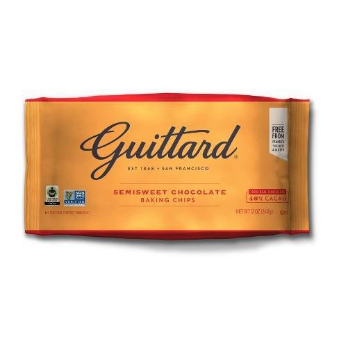 Guittard - Pépites de chocolat mi-sucré pour la cuisson (340g)