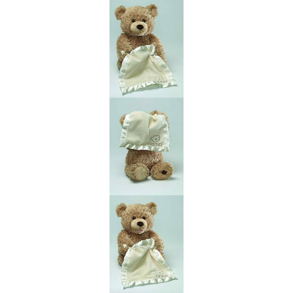 Peluche animée ours en peluche GUND Peek-A-Boo de 29,2 cm