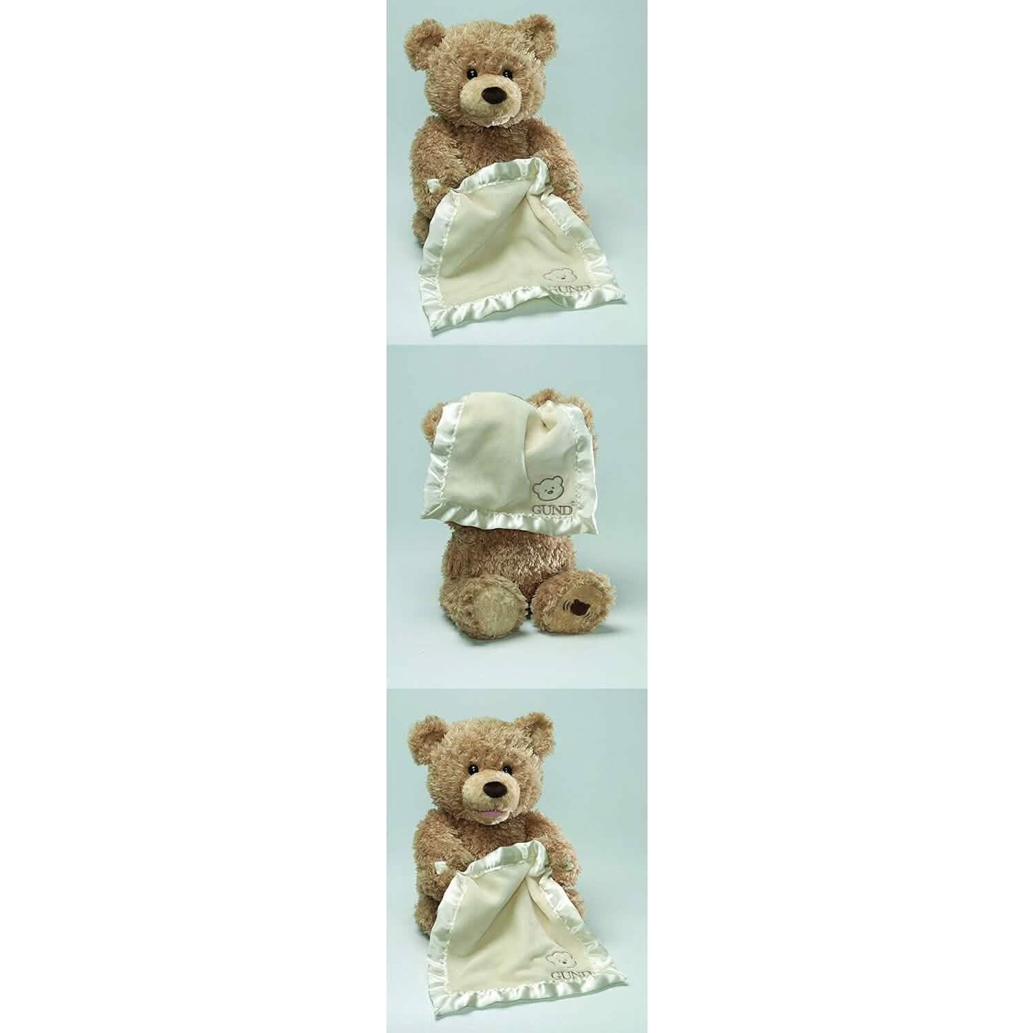 Peluche animée ours en peluche GUND Peek-A-Boo de 29,2 cm