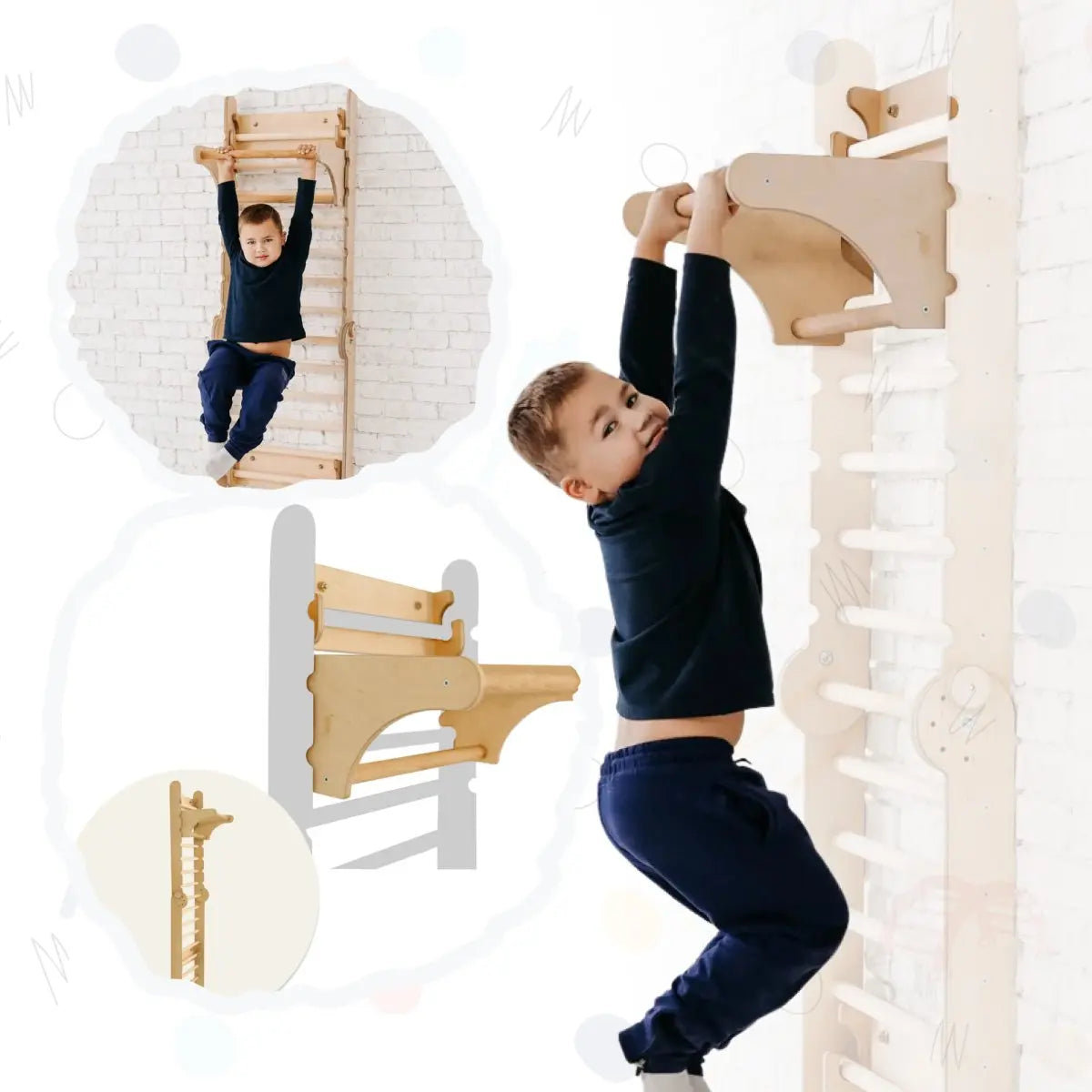 Ajout d'une section gymnastique aux échelles d'escalade