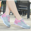 Baskets de sport respirantes pour femmes, chaussures décontractées, baskets de course légères en maille, tennis décontractées, chaussures de marche tendance pour femmes