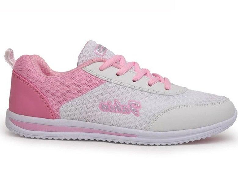 Baskets de sport respirantes pour femmes, chaussures décontractées, baskets de course légères en maille, tennis décontractées, chaussures de marche tendance pour femmes