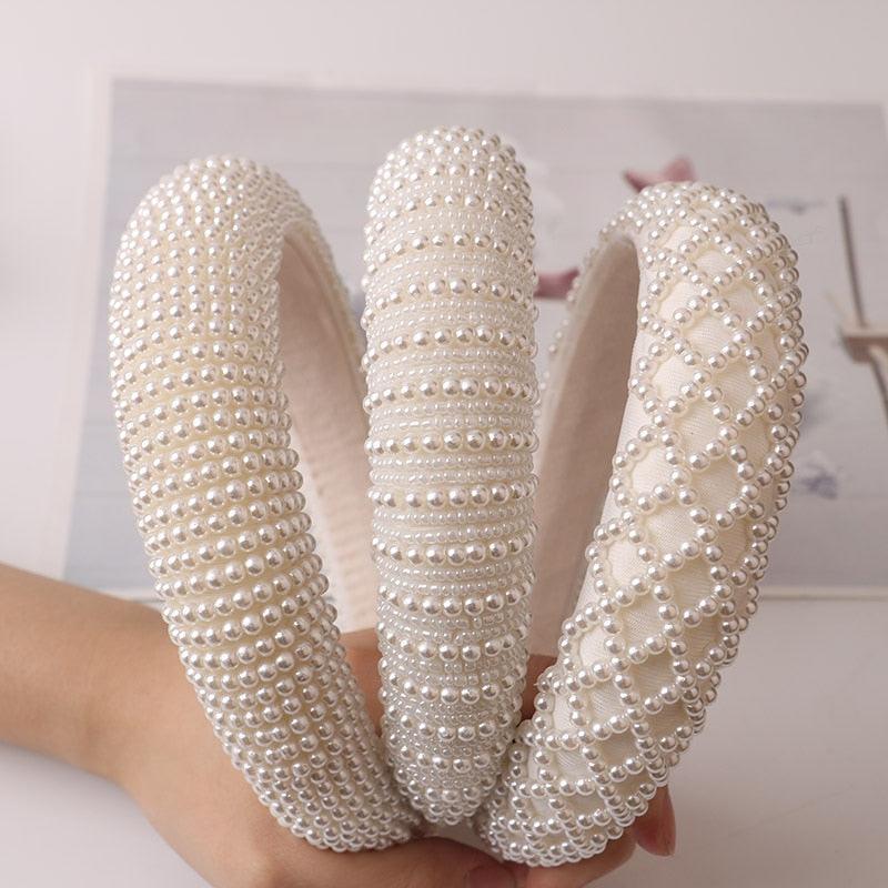Serre-tête pour femmes, bandeaux doux pour femmes, bandeaux perlés, accessoires pour cheveux magnifiques pour femmes