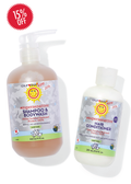 (Sans parfum) Duo Shampoing + Après-Shampoing Enfants #SuperSensitive™