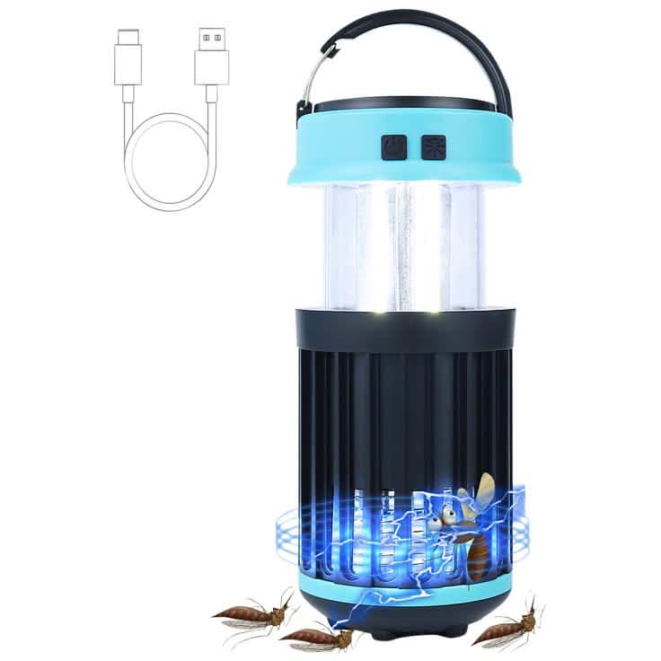Lampe-lanterne anti-moustiques LED rechargeable solaire d'extérieur Hakol