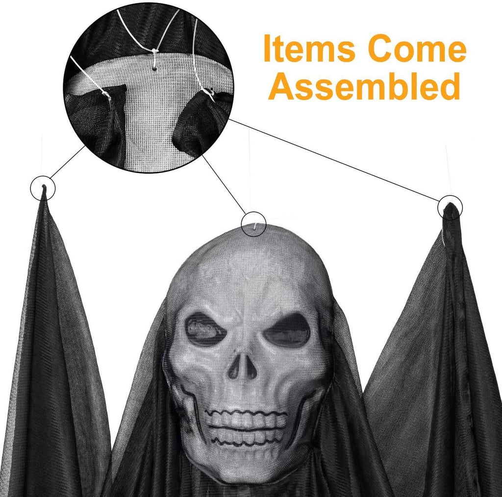 Accessoire fantôme suspendu pour Halloween