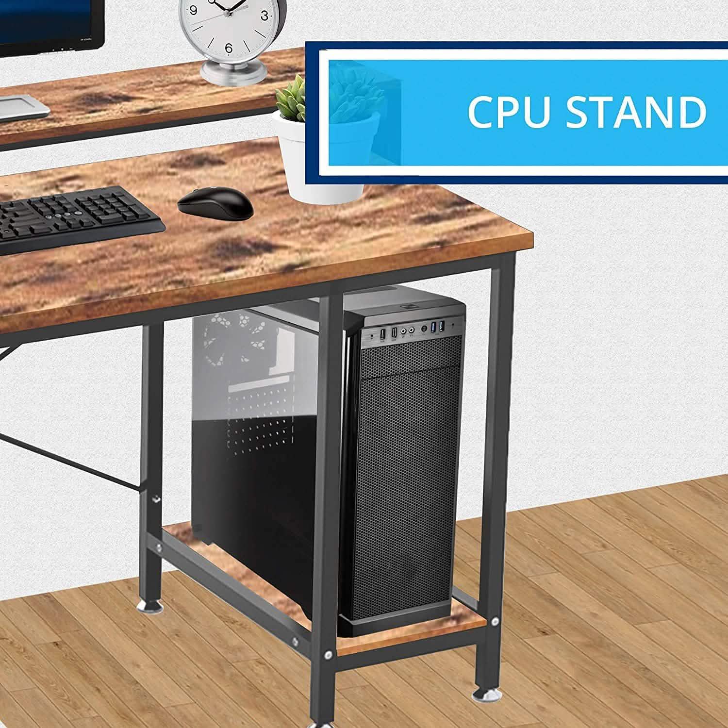 Bureau moderne de 50 pouces Halter avec rangements