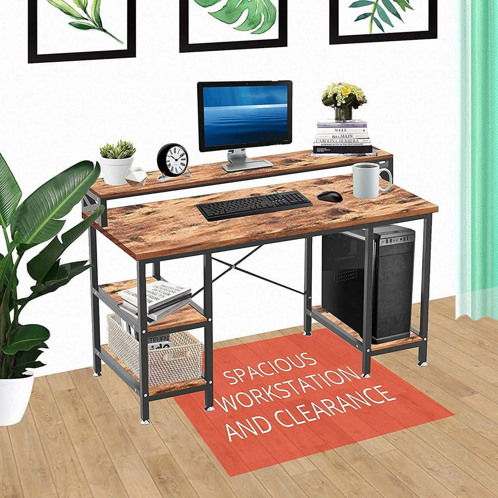 Bureau moderne de 50 pouces Halter avec rangements