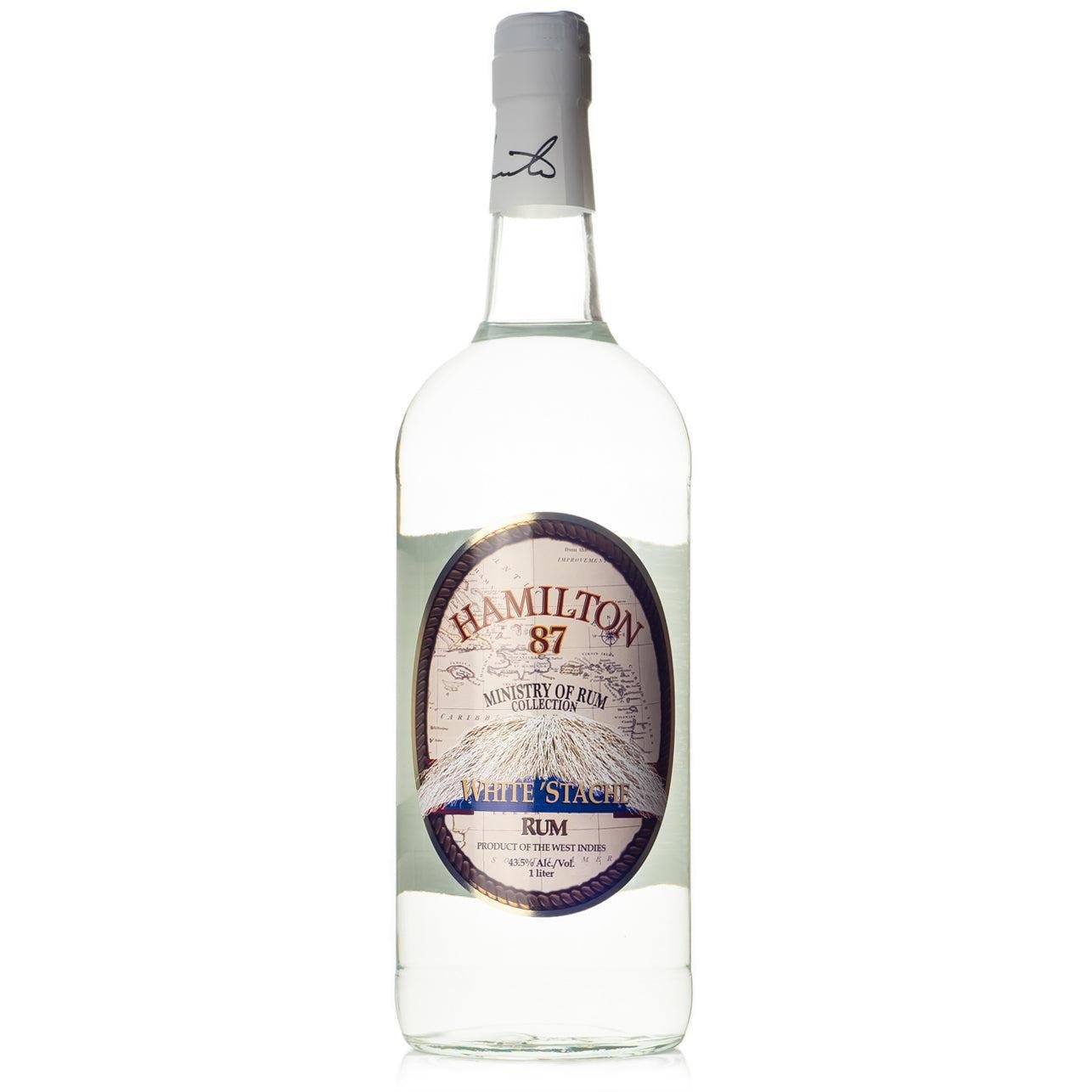 Hamilton - Rhum des Antilles « White Stache » (1L)