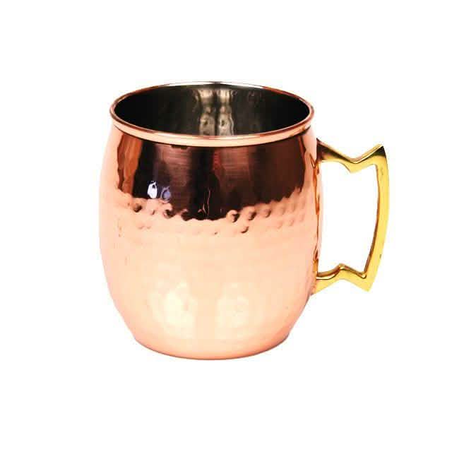 Mug Moscow Mule en cuivre martelé