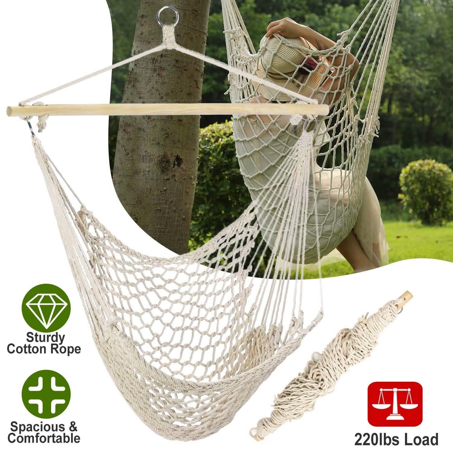 Chaise hamac suspendue