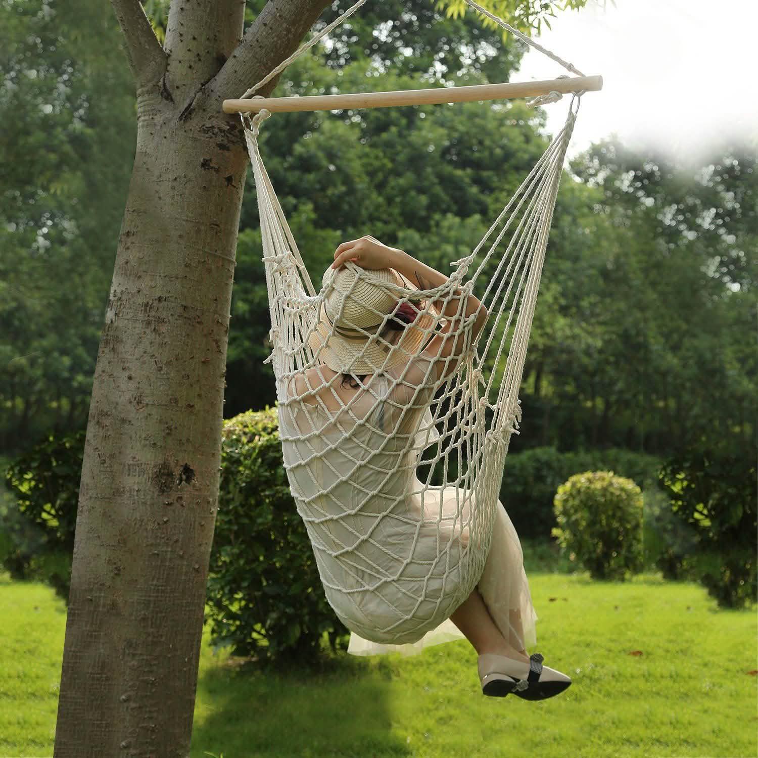Chaise hamac suspendue