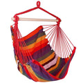 Chaise hamac en toile avec 2 oreillers