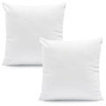 Coussins décoratifs hypoallergéniques Hannah Linen - Blanc