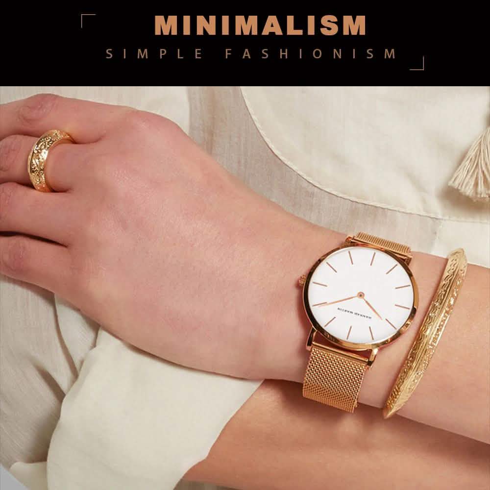 Montre Femme Étanche de Haute Qualité Hannah Martin