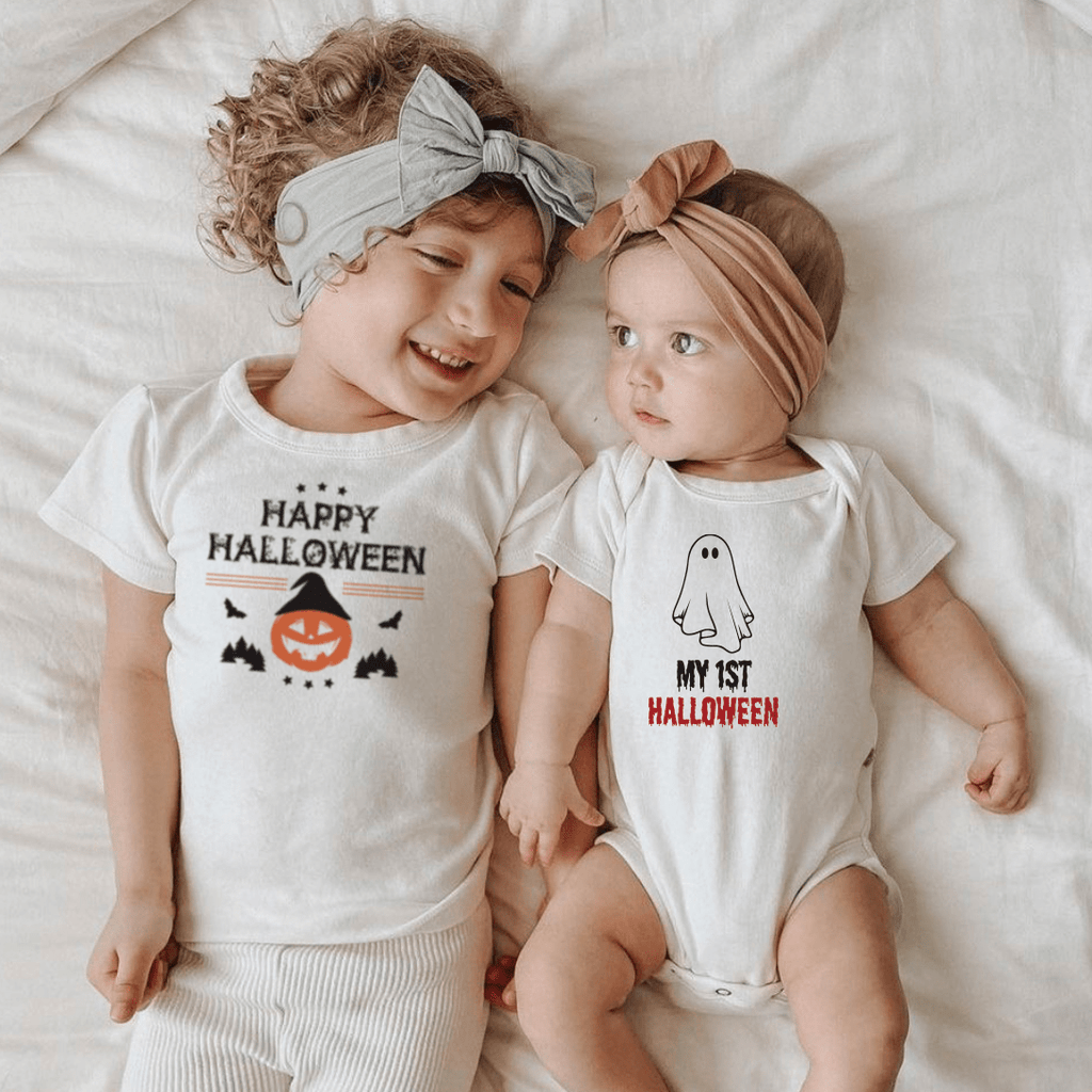 tee-shirt imprimé | citrouille d'Halloween