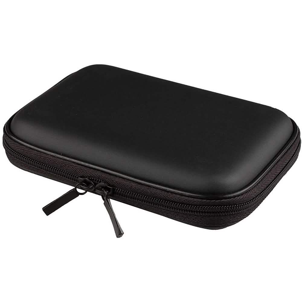 Housse rigide en EVA 10" pour tablettes et GPS, fermeture éclair et pochette de rangement en filet