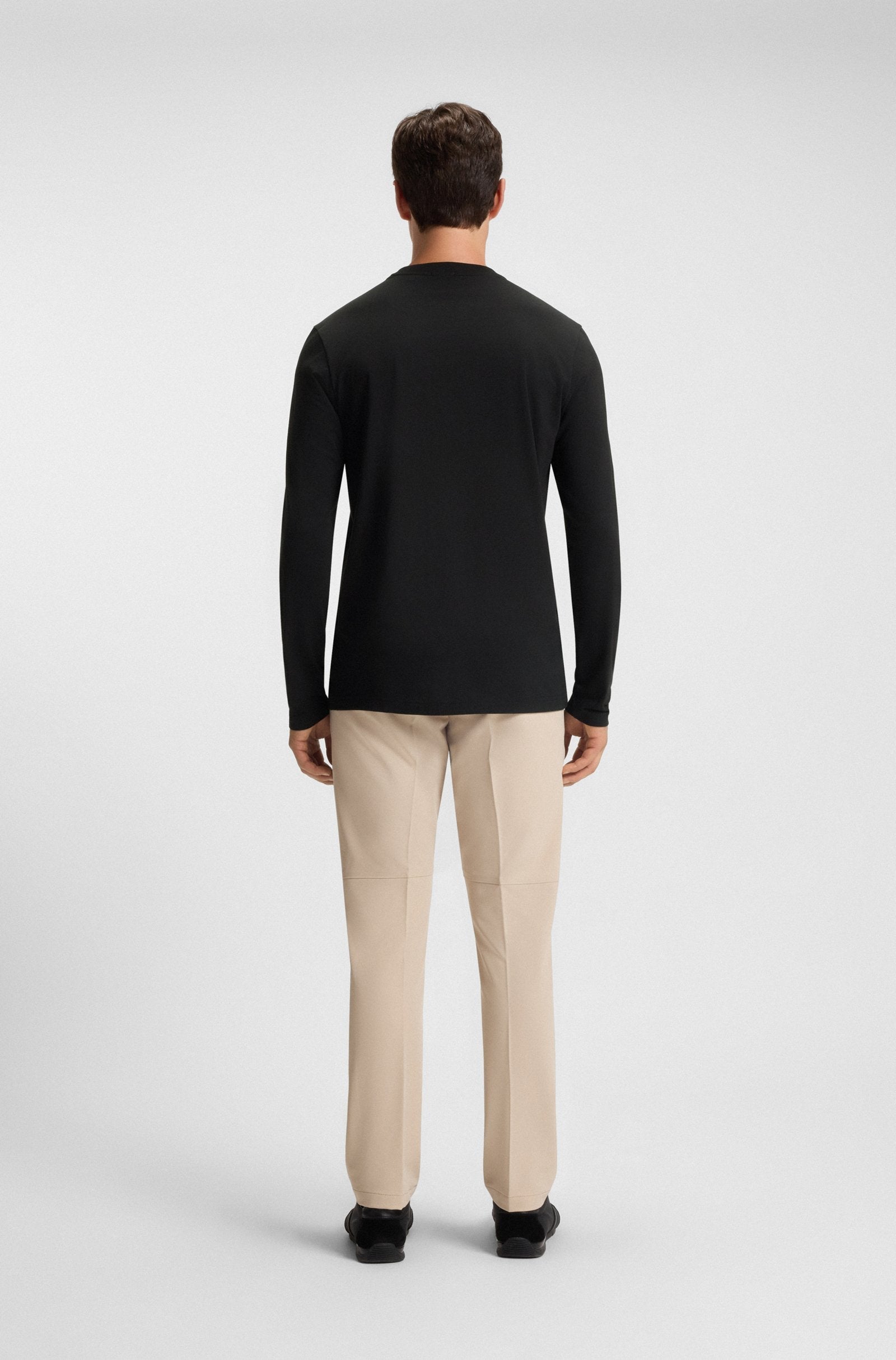 T-shirt long Boss Green - Noir
